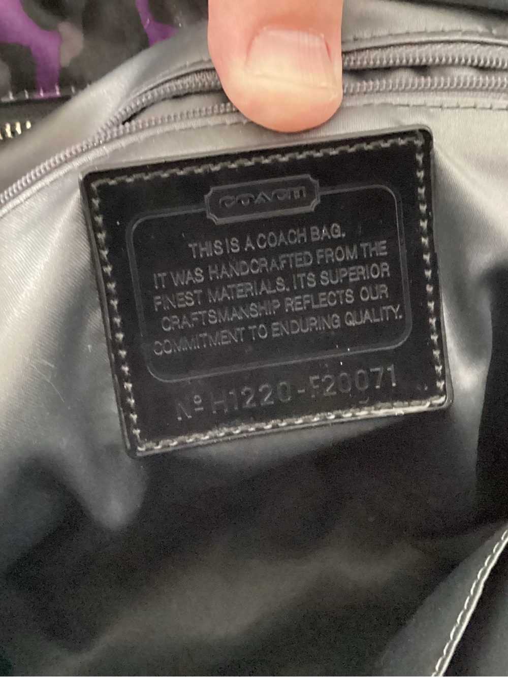 Authentic Coach bag - Picture 7 of 10